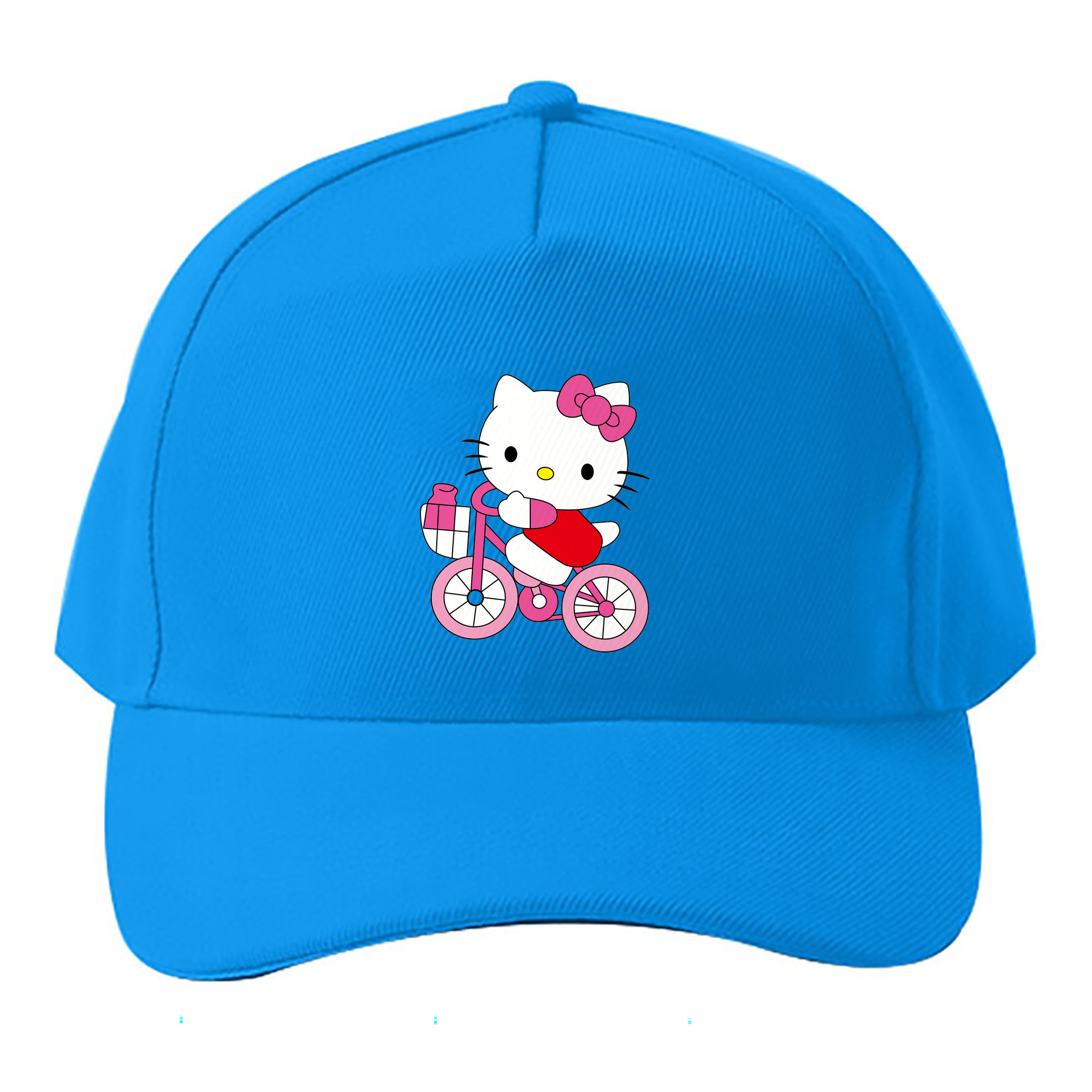 （画像用） Hello Kitty ハローキティ ベースボールキャップ 綿100％ 男女兼用 帽子 スポーツ
